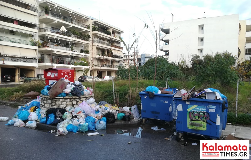 Εξομαλύνεται η κατάσταση με τα απορρίμματα στην Καλαμάτα 5