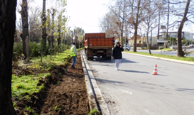 Πεζοδρόμιo 1.500 μέτρων κατασκευάζεται στην οδό Αρτέμιδος 33