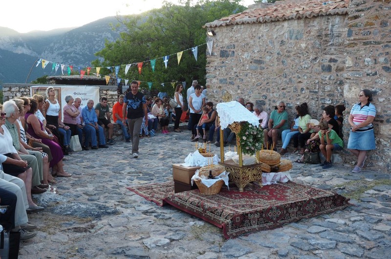 Ο Εσπερινός Κοιμ. της Θεοτόκου στην Ι. Μητρόπολη Μεσσηνίας 15