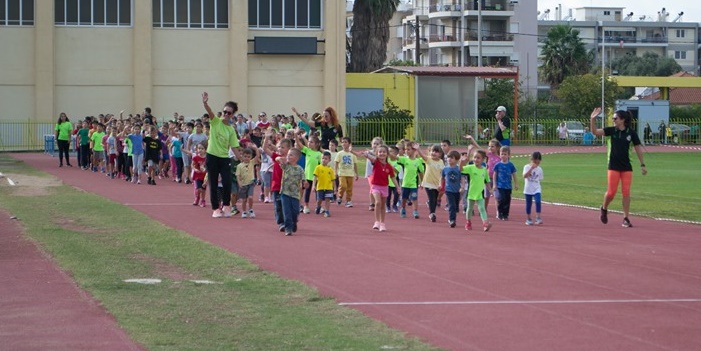 250 παιδιά στην αναπτυξιακή Ημερίδα του Μεσσηνιακού Γ.Σ. 38