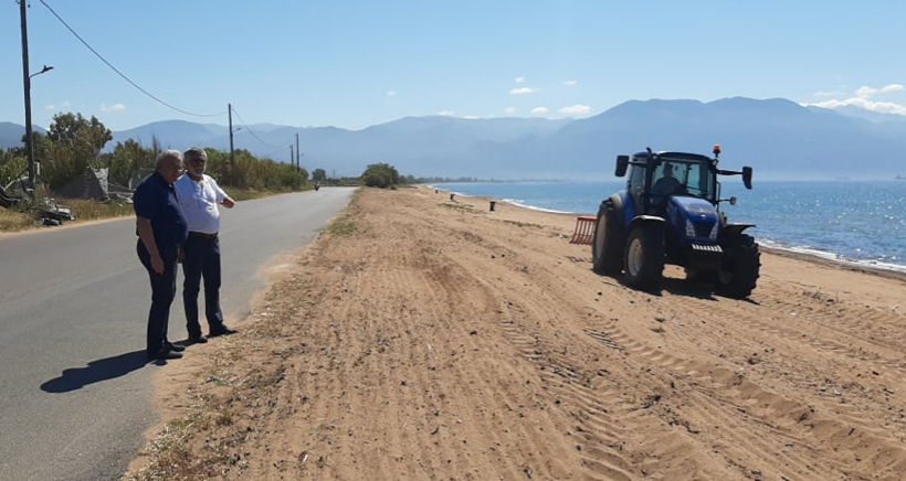 Καθαρισμός στη Δυτική Παραλία Καλαμάτας