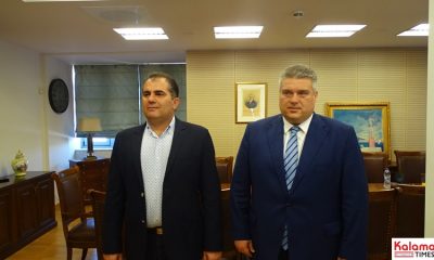 Επίσκεψη Χρυσομάλλη στον Δήμαρχο Καλαμάτας και ενημέρωση για τα έργα ανάπτυξης 25