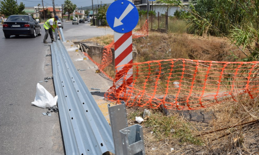 Καλαμάτα χαλύβδινα στηθαία ασφαλείας