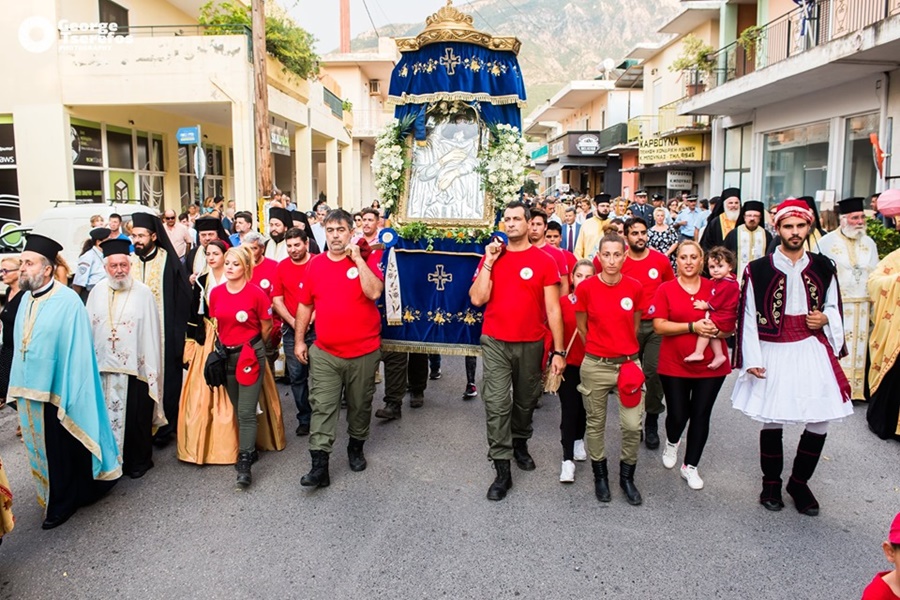 Με όχημα στην Καλαμάτα η μεταφορά της Ιεράς Εικόνος της Παναγίας της Δημιοβιτίσσης 30