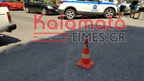 Σφοδρή σύγκρουση από παραβίαση προτεραιότητας στην Καλαμάτα