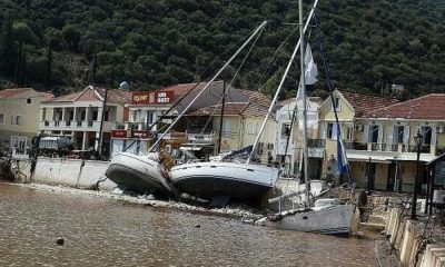 Κακοκαιρία Ιανός: 43 σκάφη βυθίστηκαν στην Κεφαλονιά 7