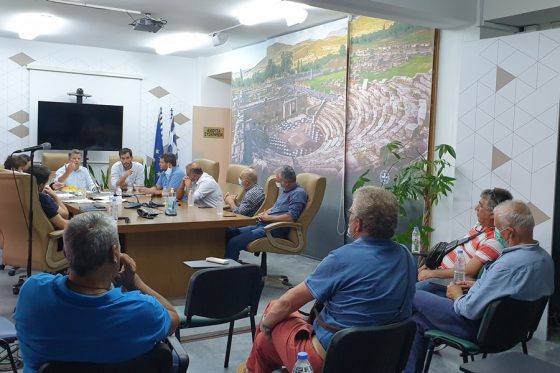 Συνάντηση Αναστασόπουλου με τον Παμμεσσηνιακό Σύνδεσμο Ελαιοτριβέων