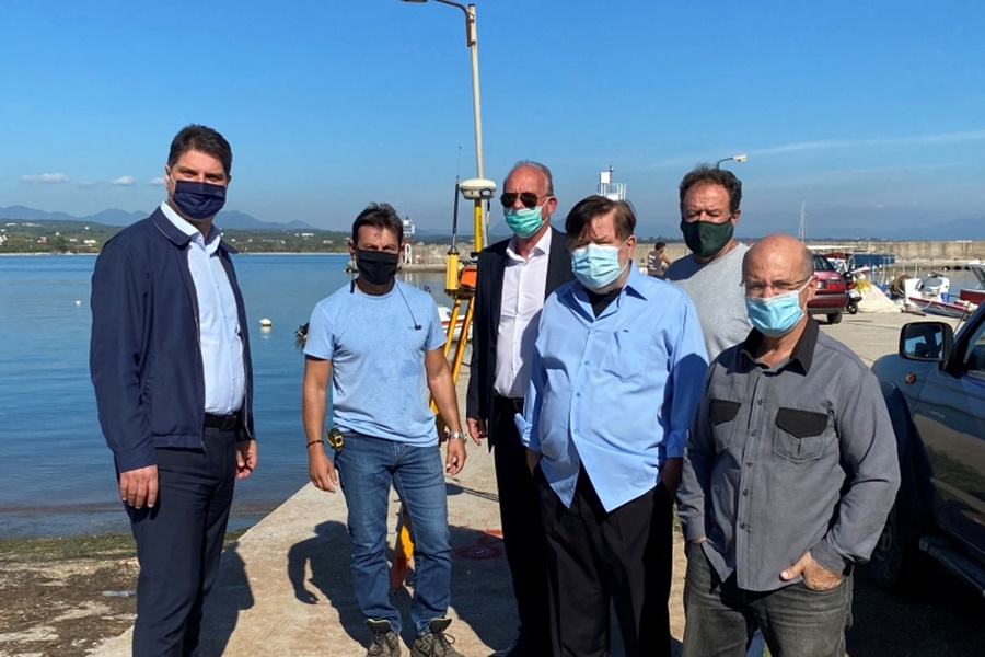 Εγκαταστάθηκε η ΚΕΠΑ Αττικής ΑΤΕ για την αποκατάσταση ζημιών στον Λιμένα Πεταλιδίου 1