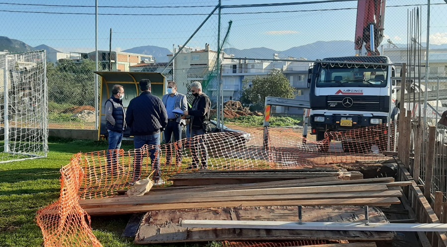 Προχωρούν τα έργα στο γήπεδο «Παλιάμπελα» 5