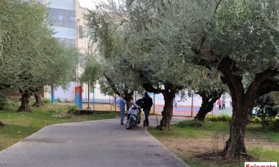 Kατασκευή γηπέδου 5Χ5 στο 22ο δημοτικό και μεταφύτευση ελαιόδεντρων στο Φραγκοπήγαδο 54