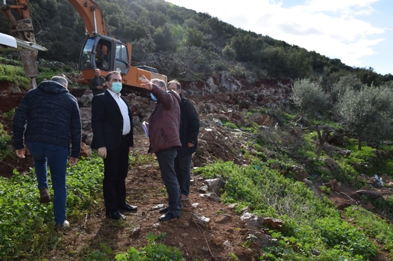 Ξεκίνησαν οι εργασίες διάνοιξης οδού στη Δημοτική Κοινότητα Βέργας 3