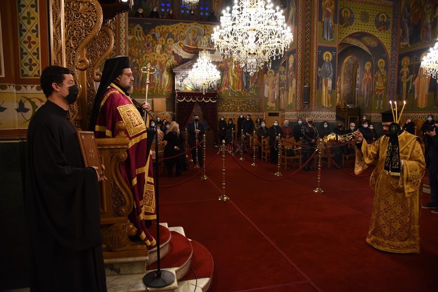 Πανηγυρικός Εσπερινός για την Παναγία Υπαπαντή στην Καλαμάτα 16