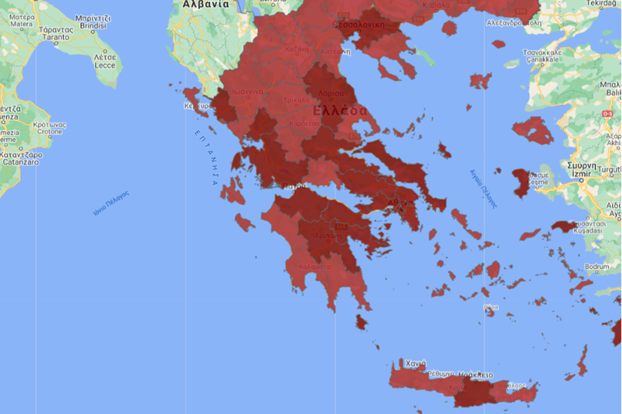 Στο κόκκινο από σήμερα και η Μεσσηνία - Τα νέα μέτρα που ισχύουν 7