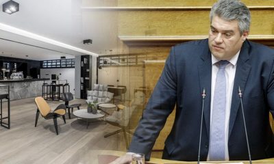 Πρόστιμο στον Μίλτο Χρυσομάλλη μετά από ελεγχο σε ξενοδοχείο στο Κολωνάκι 26