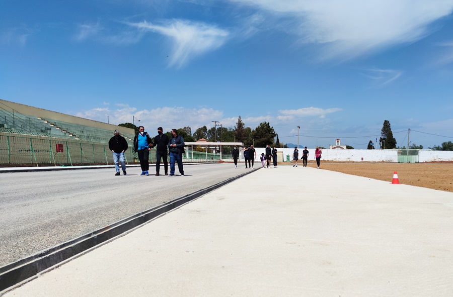 Επίσκεψη Πομάσκι στο Δημοτικό Στάδιο Μεσσήνης 2