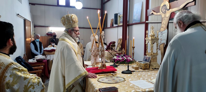 Ο Μητροπολίτης Λεοντοπόλεως στον Ι. Ναό Αγ. Αικατερίνης Καλαμάτας 21