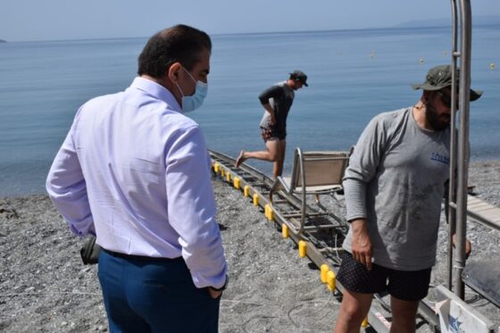 Επανατοποθετήθηκαν τα Seatrac στις παραλίες του Δήμου Καλαμάτας 27