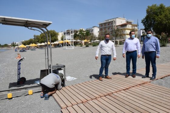 Επανατοποθετήθηκαν τα Seatrac στις παραλίες του Δήμου Καλαμάτας