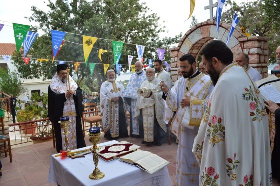 Ο Εσπερινός της Ζωοδόχου Πηγής στο Προσκύνημα της Παναγίας της Σγράπας 25