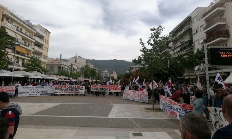 Απεργιακή κινητοποίηση στην Καλαμάτα για την εργατική Πρωτομαγιά 6