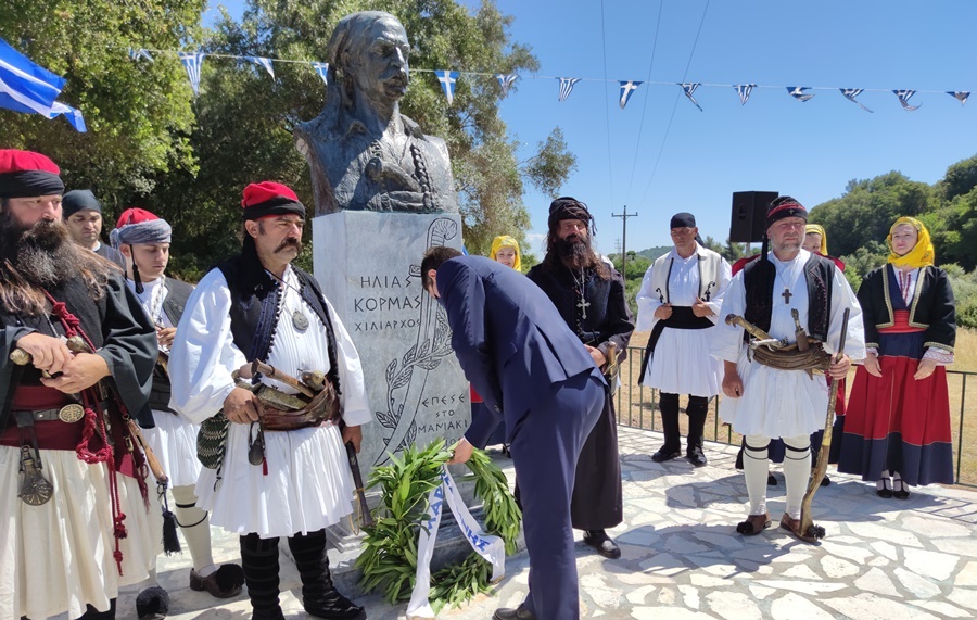 Τιμές για τους πεσόντες στη Μάχη του Μανιακίου το 1825 στο Κεφαλινού 3