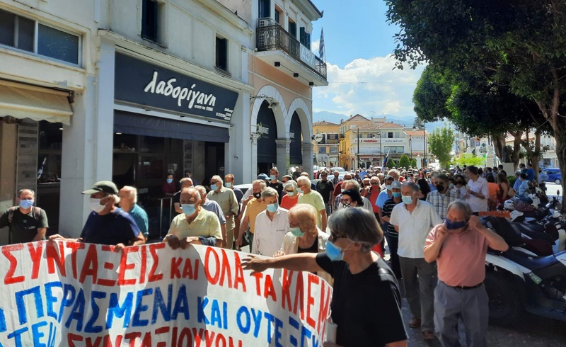 Απεργιακή συγκέντρωση στην Καλαμάτα από συνδικάτα εργαζομένων στη Μεσσηνία 6