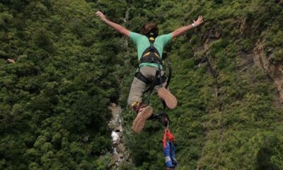 Mπέρδεψε το σινιάλο και πήδηξε για bungee jumping χωρίς σχοινί 7