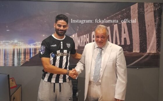 Η ΠΑΕ Καλαμάτα ανακοίνωσε την απόκτηση του Γιάννη Λουκίνα