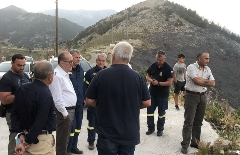 Δύσκολη η κατάσταση με τη φωτιά στη Μεσσηνία 9