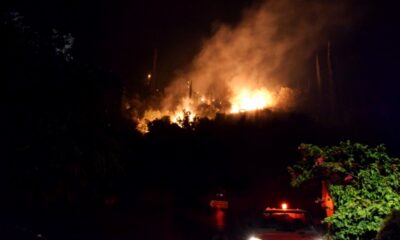 Υπό έλεγχο μετά από ολονύχτια μάχη η μεγάλη πυρκαγιά στην Άνθεια 6