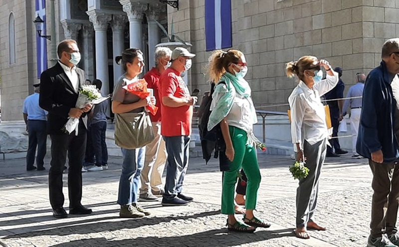 Φόρος τιμής από τον Δήμαρχο Καλαμάτας στον Μίκη Θεοδωράκη 7