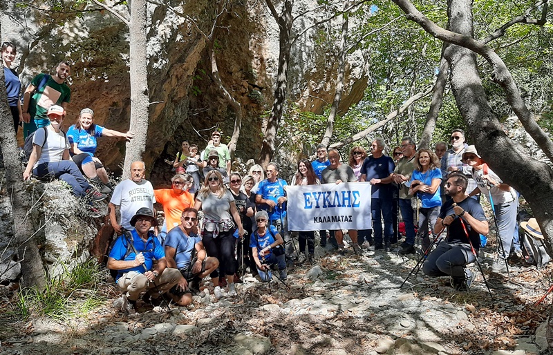 Ο Ευκλής περπάτησε το καλντερίμι που ενώνει τον Πραστό με την Καστάνιτσα στον Πάρνωνα 3