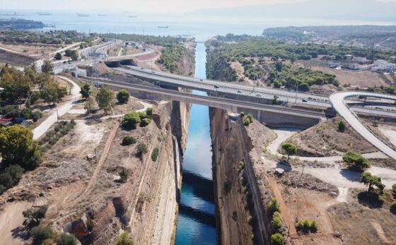 Αρχές Ιουλίου αναμένεται να επαναλειτουργήσει η διώρυγα στον Ισθμό της Κορίνθου