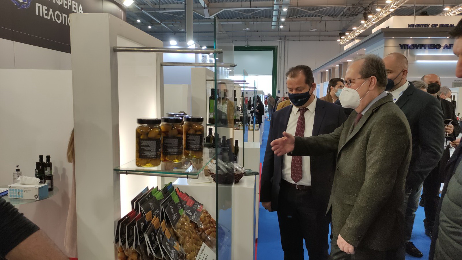 Στα εγκαίνια της Food Expo 2022 ο περιφερειάρχης Πελοποννήσου Π. Νίκας 2