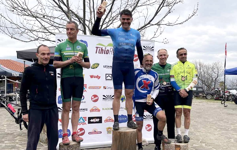 Χρυσός ο Πάνος Βεργετόπουλος του Ευκλή Cycling Team 1