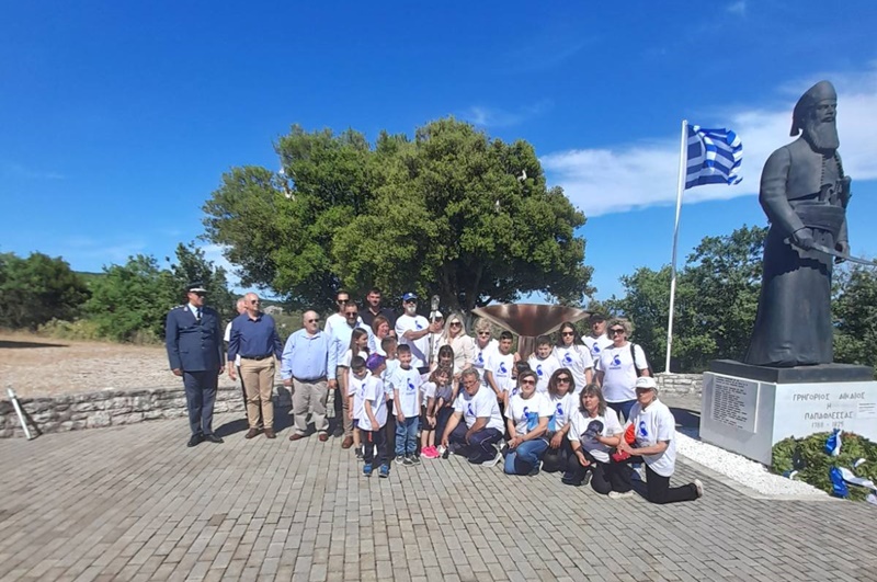 Στο Δημοτικό Στάδιο Καλαμάτας και στα «Παπαφλέσσεια 2022» η Ιερή Φλόγα από το Μανιάκι 1