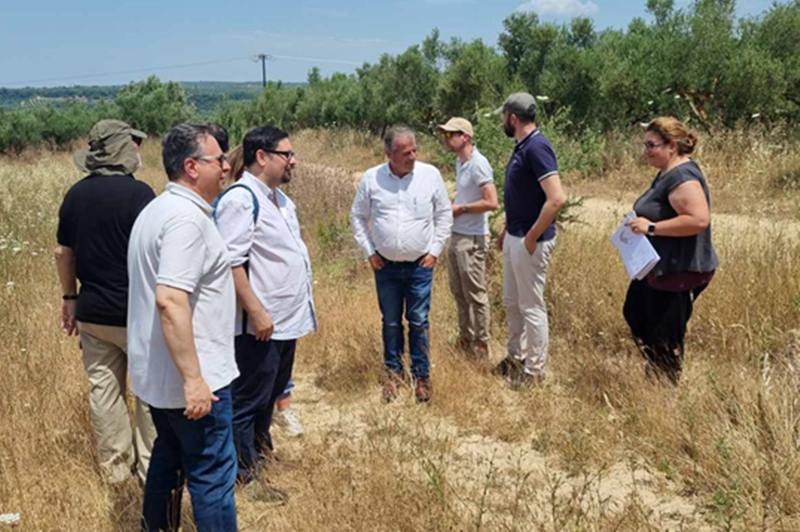 Επίσκεψη στην περιοχή κατασκευής του Μιναγιώτικου Φράγματος από στελέχη του Υπουργείου Αγροτικής Ανάπτυξης της Ευρωπαϊκής Τράπεζας 4