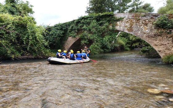 Ευκλής Καλαμάτας: Rafting και πεζοπορία στην Δάφνη Καλαβρύτων.