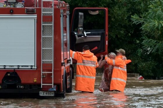 Πάνω από 100 κλήσεις δέχθηκε και σήμερα η Πυροσβεστική λόγω της κακοκαιρίας