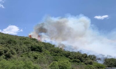 Φωτιά στη Μεσσηνία: Δύσκολη η μάχη με τις φλόγες, εντολή εκκένωσης στο Μεσοχώρι 48