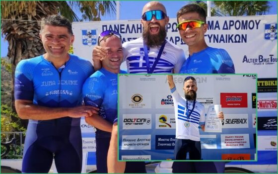 Ευκλής Cycling Team: Πρωταθλητής Ελλάδος ο Λυριντζής για το 2022.