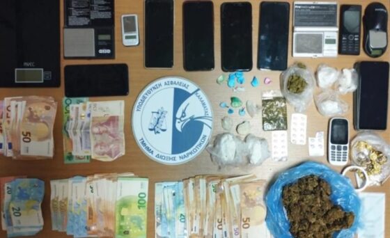 Εξαρθρώθηκε σπείρα διακινητών κοκαΐνης στην Καλαμάτα