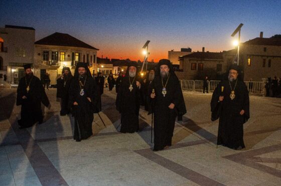 Πολυαρχιερατικός Εσπερινός για την Πολιούχο της Καλαμάτας «Παναγία Υπαπαντή» 66