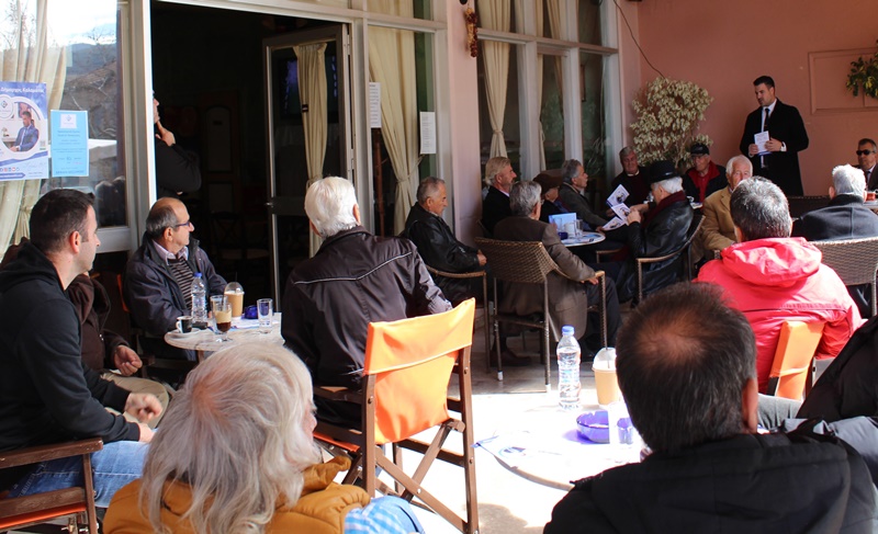 Μεγάλο ενδιαφέρων για τις προτάσεις του συνδυασμού "Νέα Δυναμική" του κ. Χειλά στα Αρφαρά 7