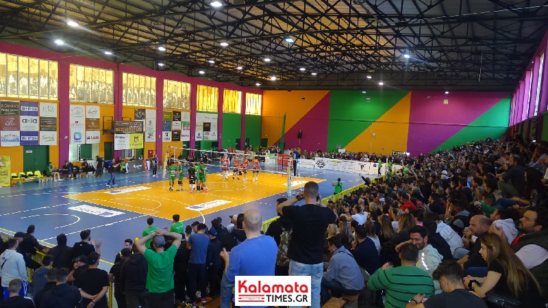 Η Καλαμάτα 80 κέρδισε και πηρε την άνοδο στη Volley League 29