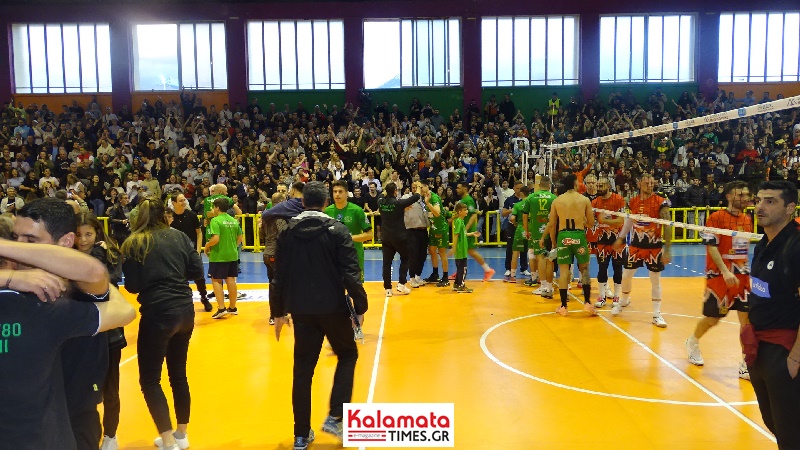 Η Καλαμάτα 80 κέρδισε και πηρε την άνοδο στη Volley League 36