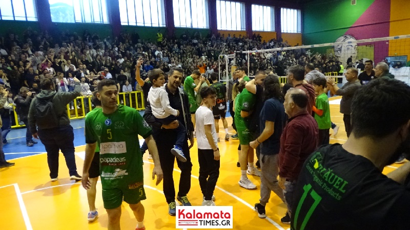 Η Καλαμάτα 80 κέρδισε και πηρε την άνοδο στη Volley League 37