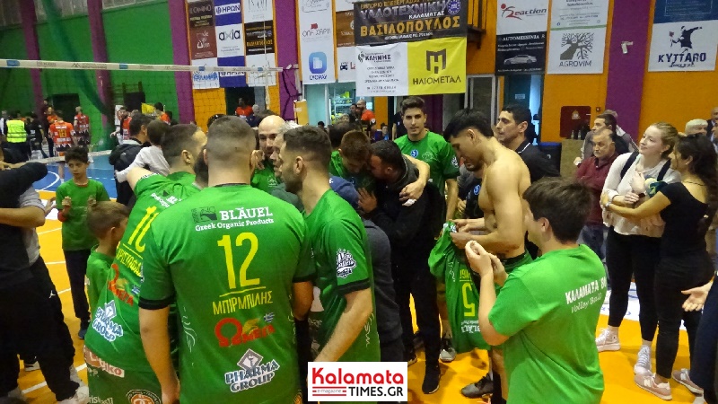 Η Καλαμάτα 80 κέρδισε και πηρε την άνοδο στη Volley League 38