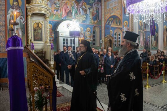 Ο Μεσσηνίας Χρυσόστομος στην πόλη της Μεσσήνης
