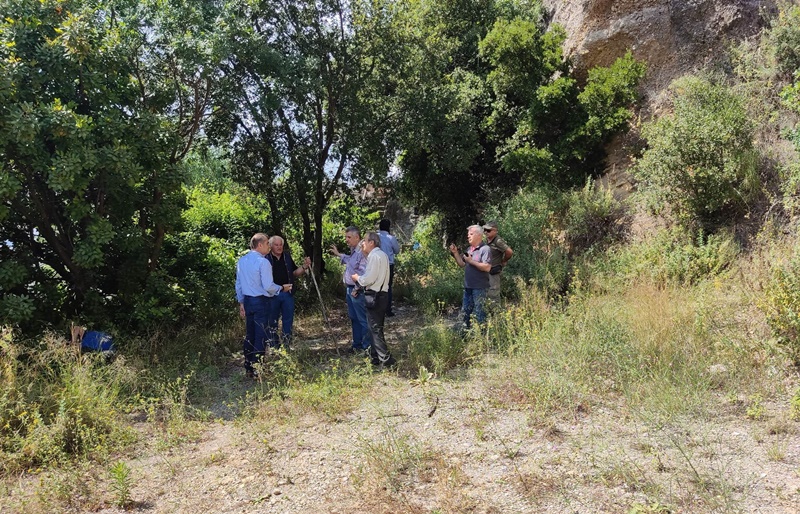 Μεγάλη επιχείρηση της ΔΕΥΑΚ και Δήμου Καλαμάτας στη δεξαμενή υδροδότησης στο Πήδημα 4